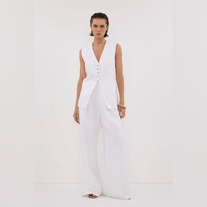 Nwt dissh linen Knox vest - us 4/ aus 8